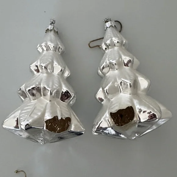 Silver Christmas Tree Ornaments - Picture 3 of 4
